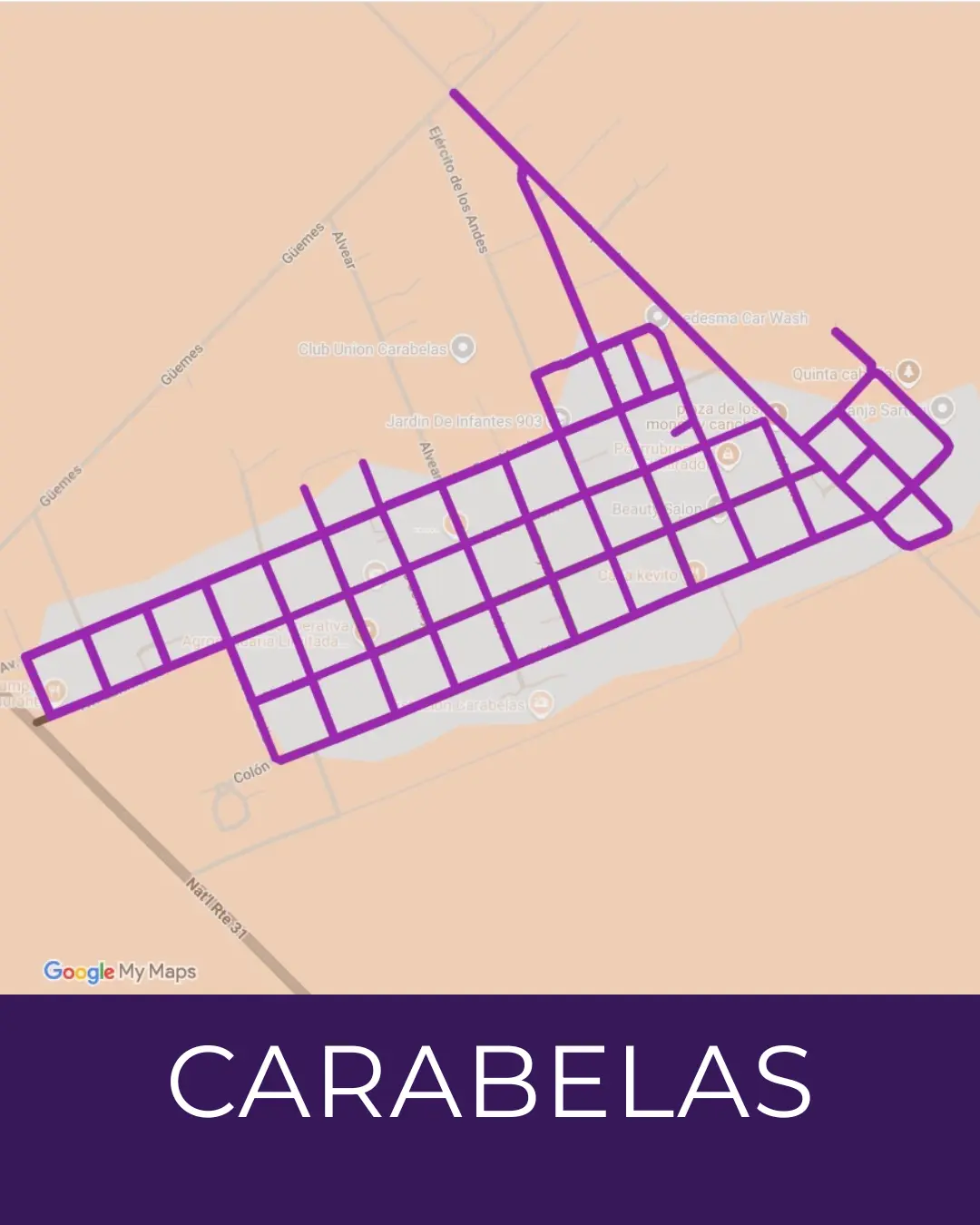 Mapa Carabelas